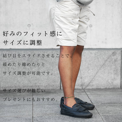 K10×コードアンクレット  -さりげなく、素敵に-