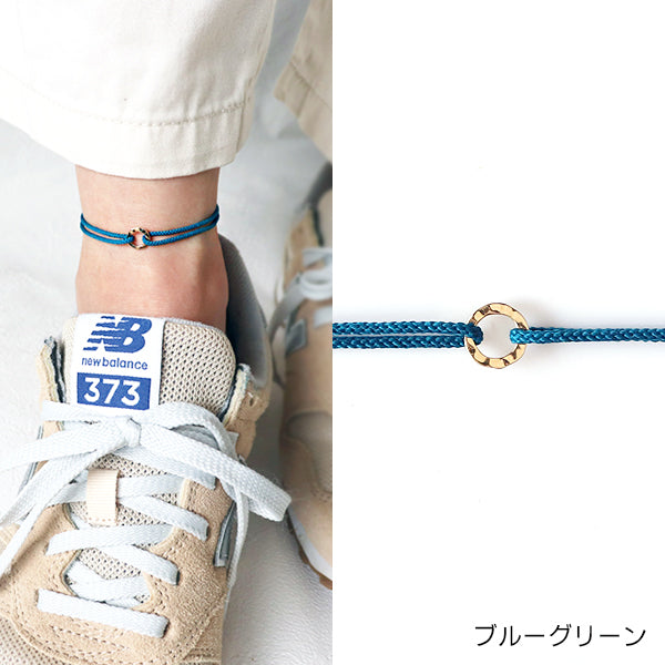 K10×コードアンクレット  -さりげなく、素敵に-