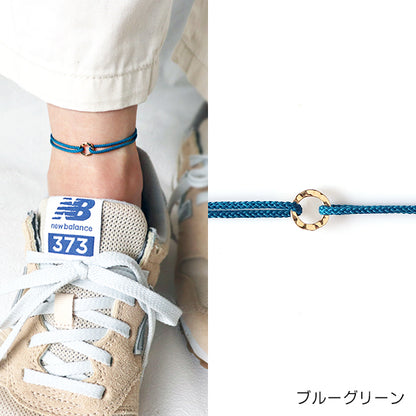K10×コードアンクレット  -さりげなく、素敵に-