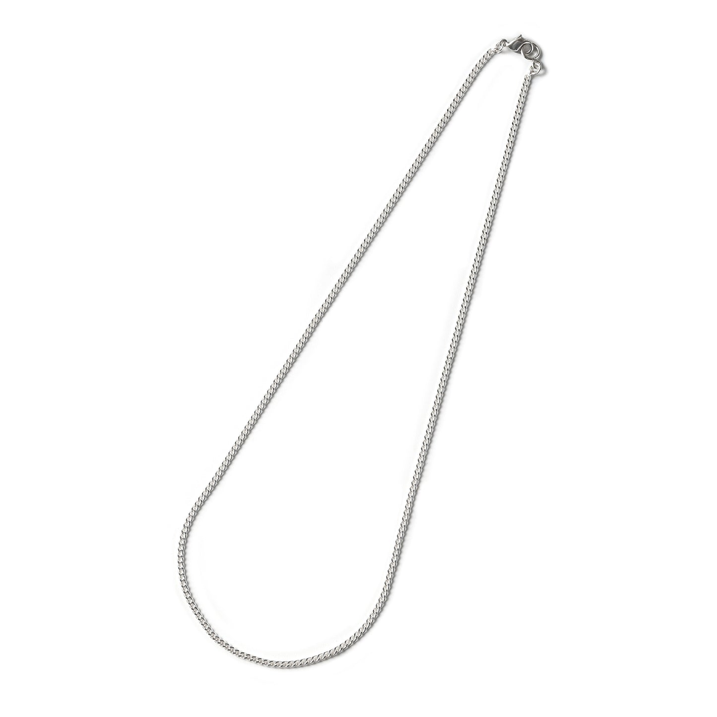 Silver 950 Curb Chain Necklace